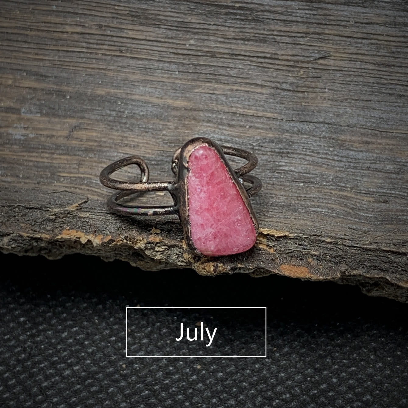 Elegant Natural Birthstones Ring - Selina