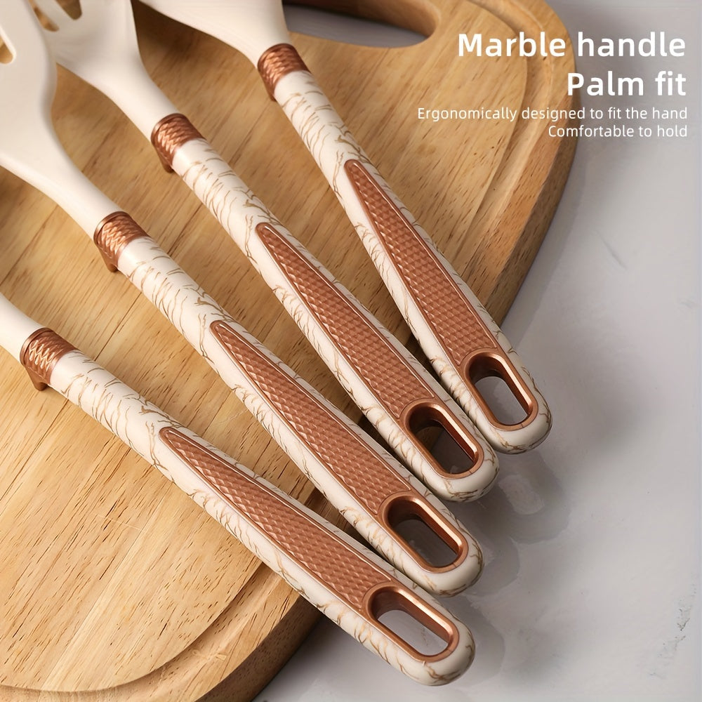 Premium Cooking - Cooking Fun with the Elegant Silicone Kitchen Utensil Set