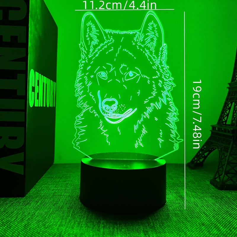 WolfLicht – 3D Mood Light with Touch Function