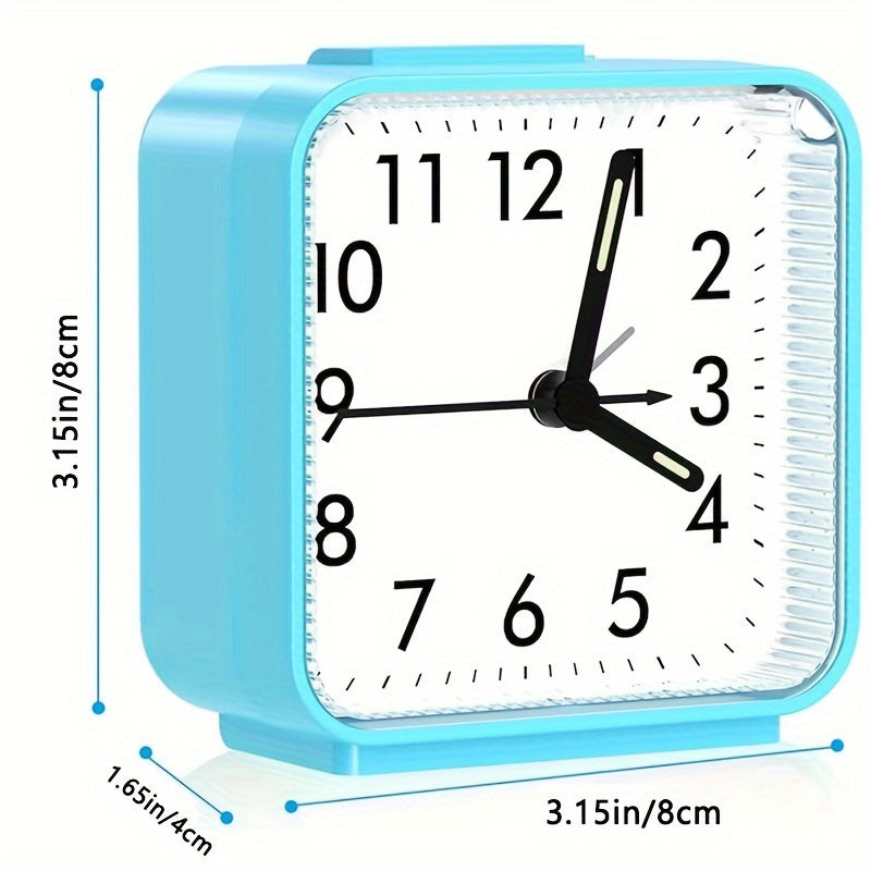 GlowTick Alarm Clock - Stylish LED Clock with Night Light