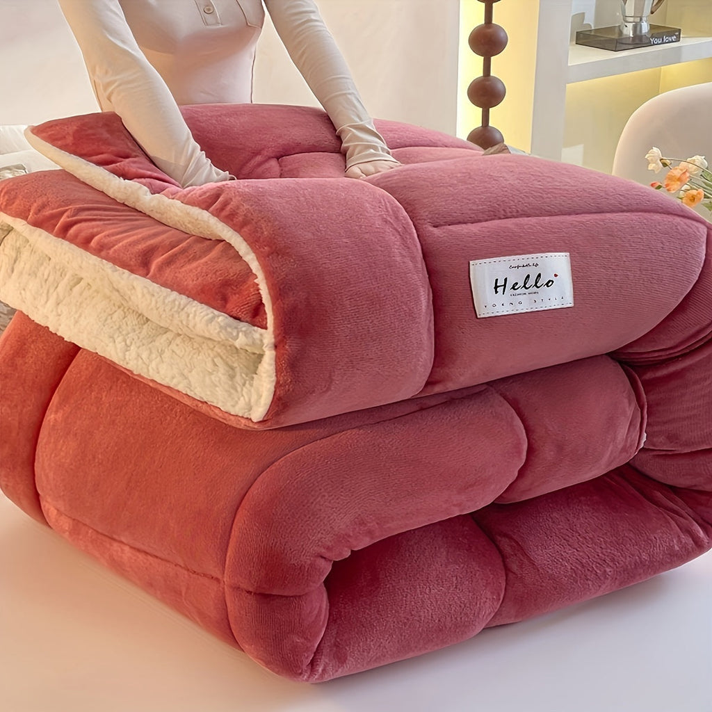 Stylish Cabin Sherpa Fleece Duvet – Ultimate Comfort & Warmth