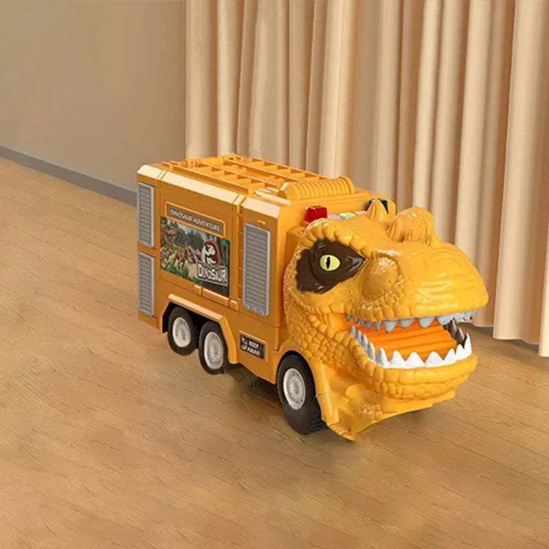 DinoRoar Truck - Foldable Dinosaur Adventure Wagon