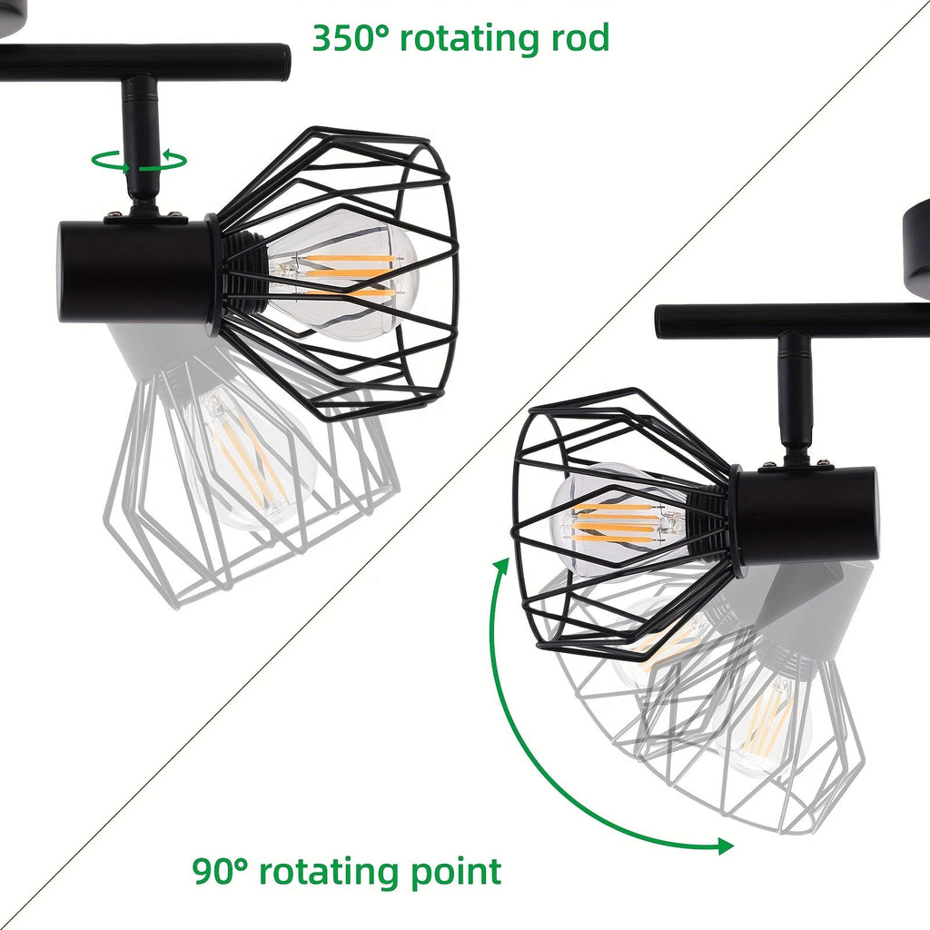 SpotFlex Light – Adjustable LED Ceiling Light with 2 Spheres