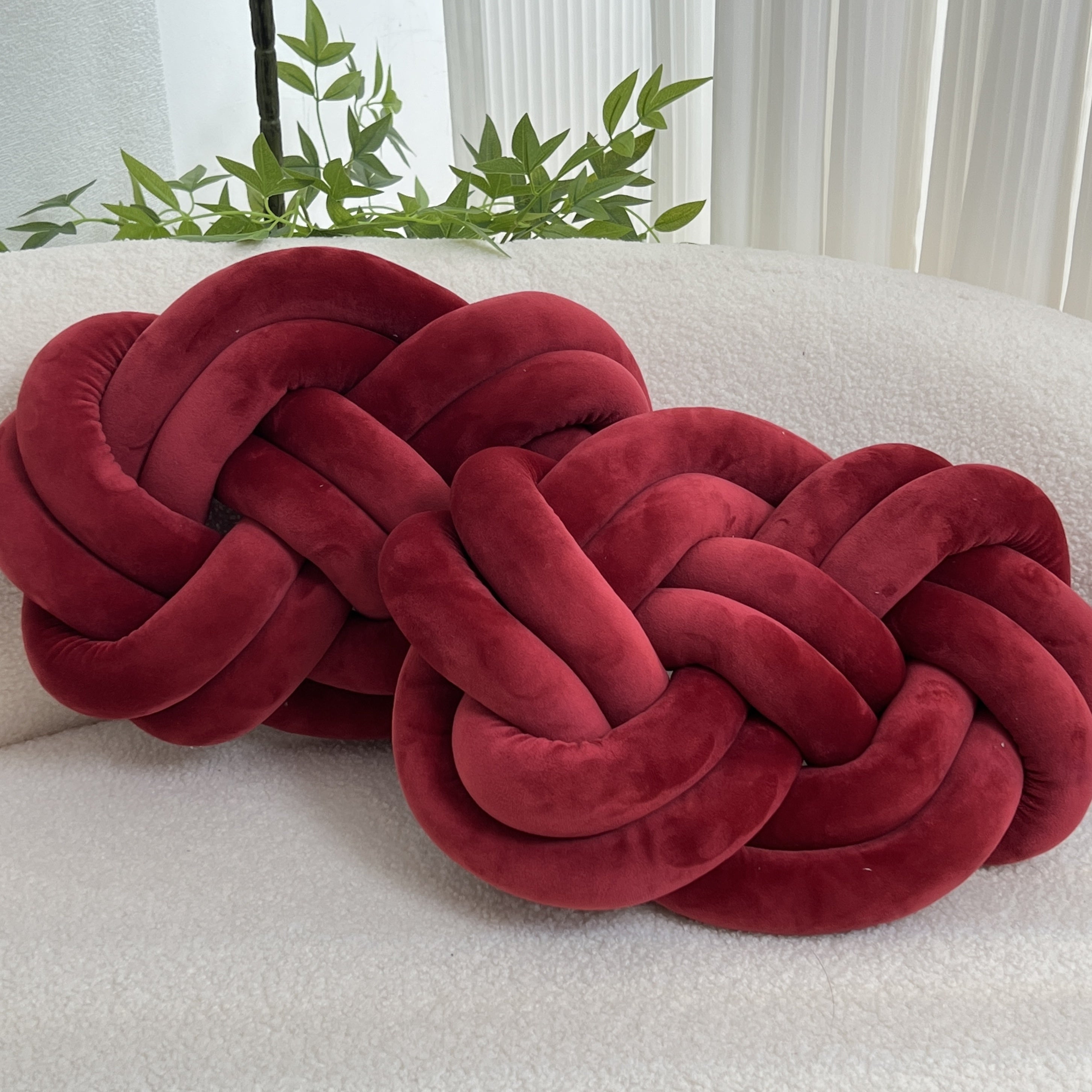 ComfortCloud Cushions - Luxury Plush Cushions with Button Design