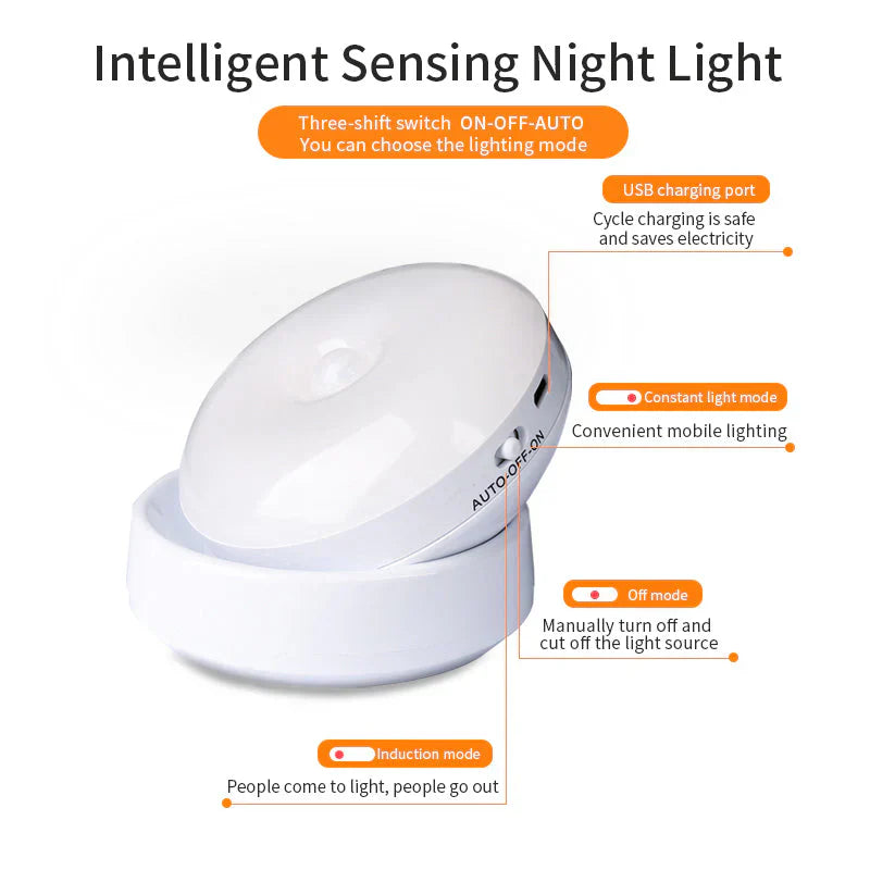 ElaraMotion - Elegant motion sensor night lighting
