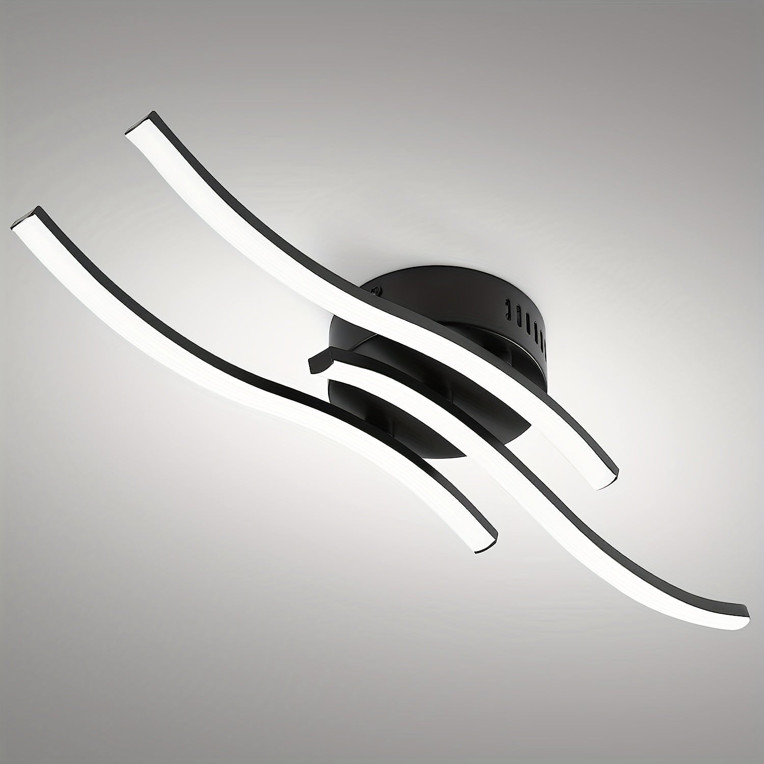 LumaCurve Light - Modern Dimmable LED Ceiling Lamp