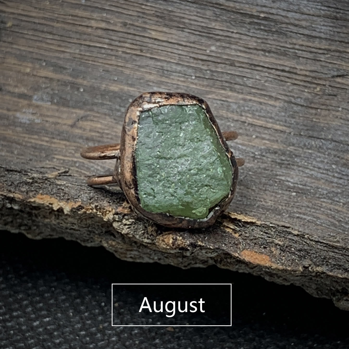 Elegant Natural Birthstones Ring - Selina