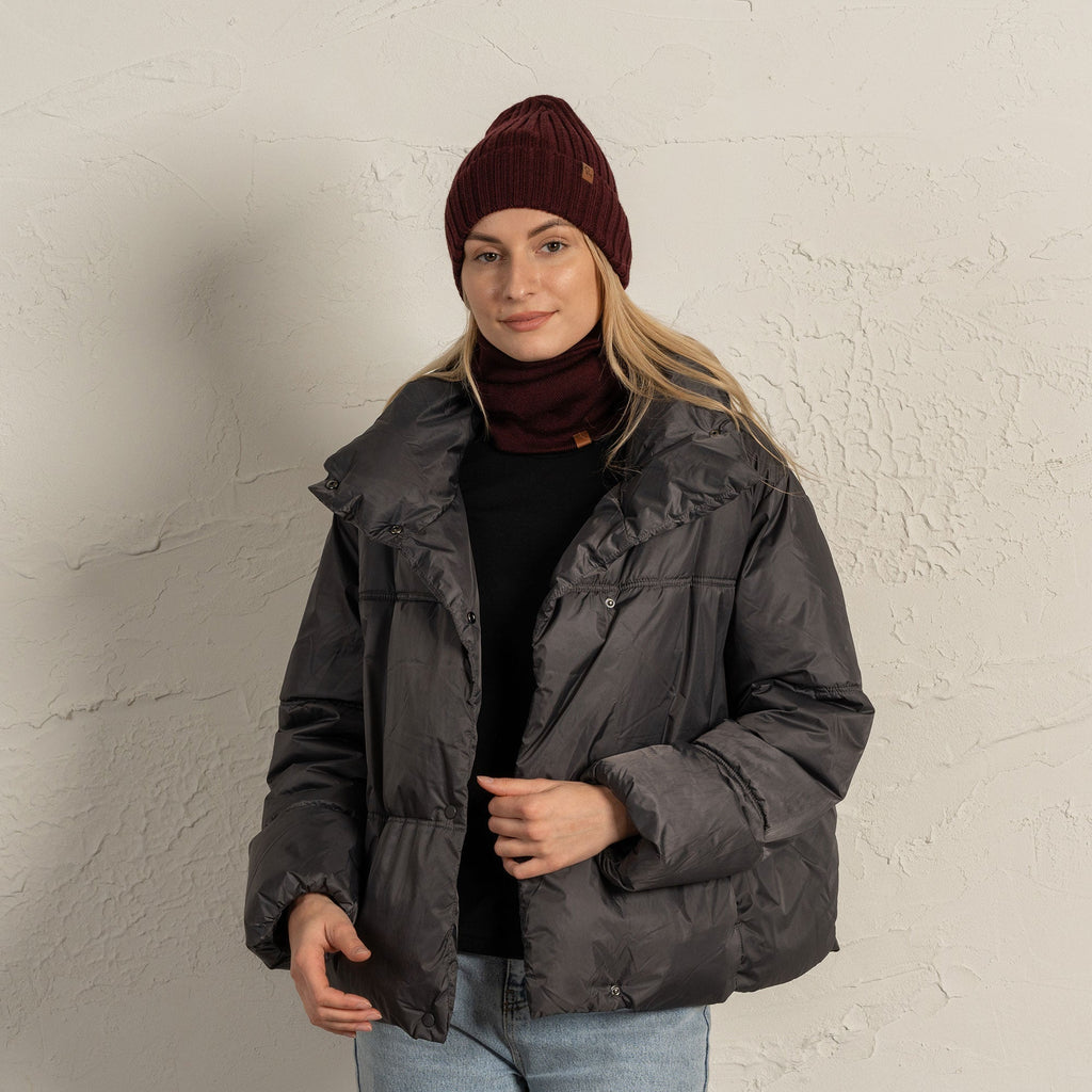 CozyMerino Beanie - Luxury Merino Wool Beanie for Women