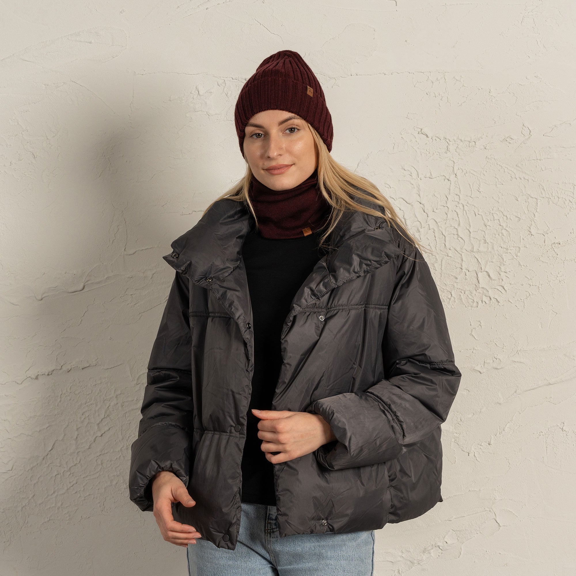 CozyMerino Beanie - Luxury Merino Wool Beanie for Women