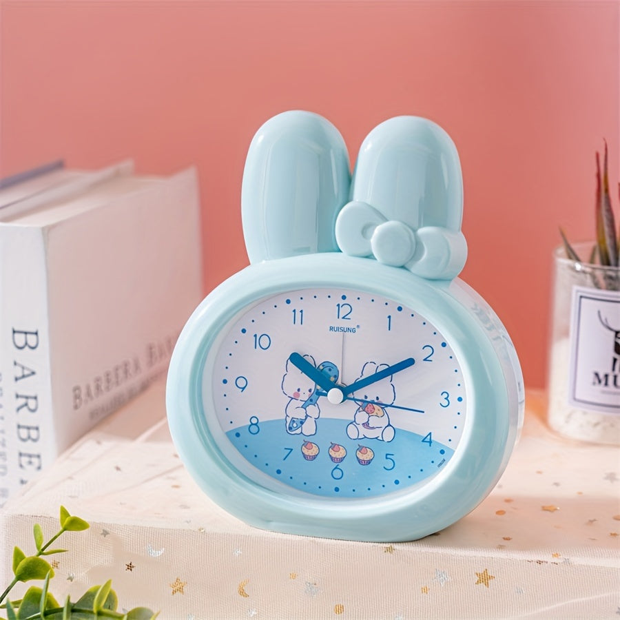 BunnyTime Clock - Cute LED Alarm Clock with Nightlight
