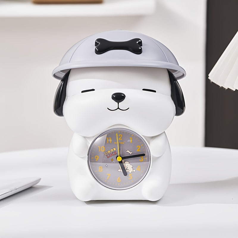 PuppyTime Clock – Cute Dog Alarm Clock for Room