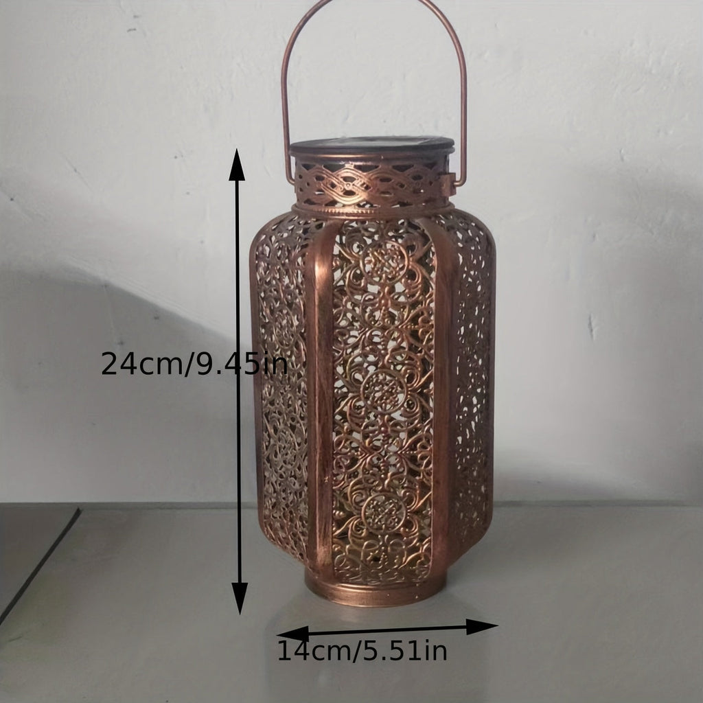 SolarGlow Lantern - Solar-Powered LED Garden Lighting