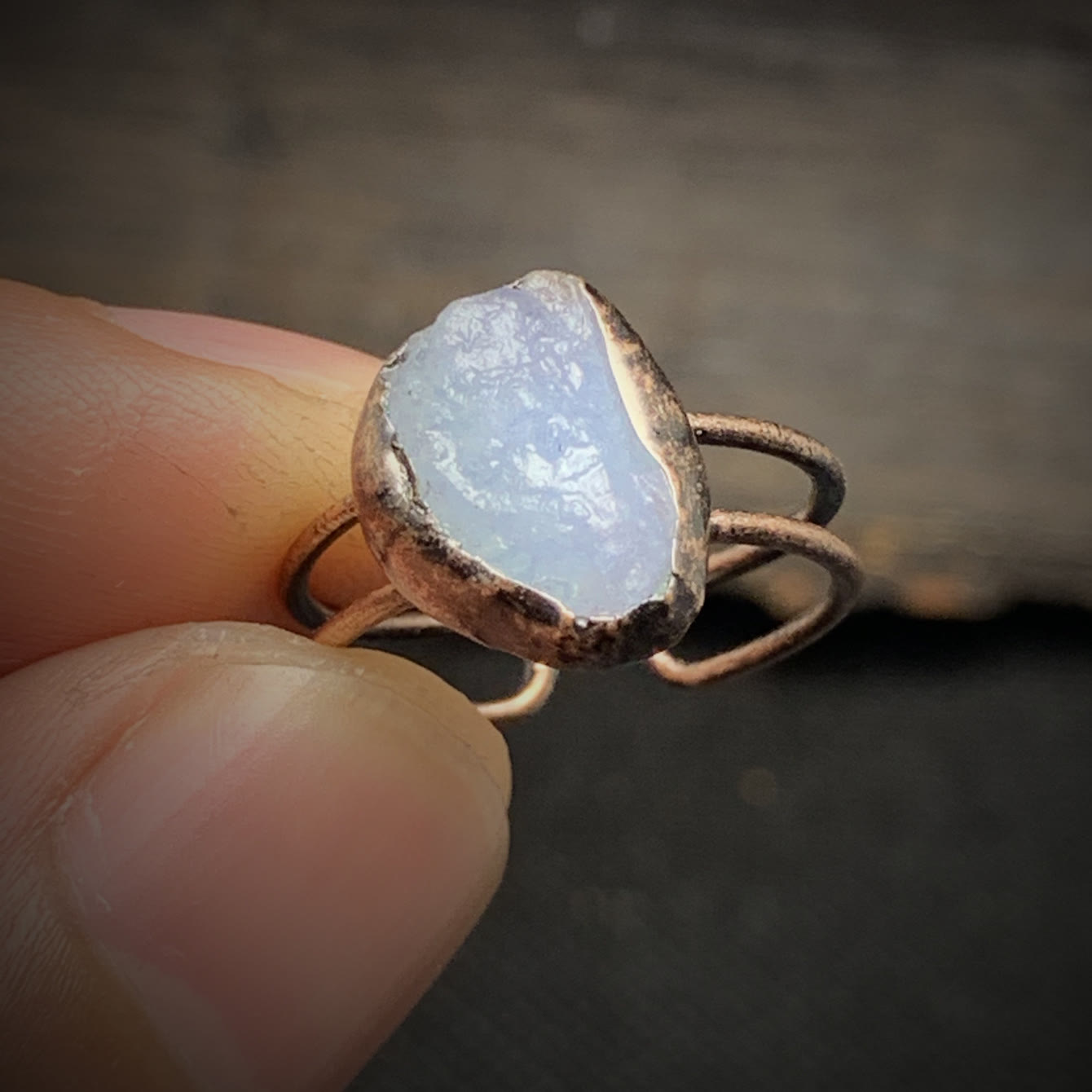 Elegant Natural Birthstones Ring - Selina