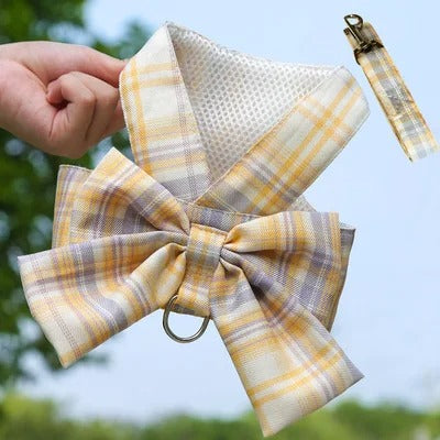 Aurélien Harnais – Stylish Dog Harness with Bow
