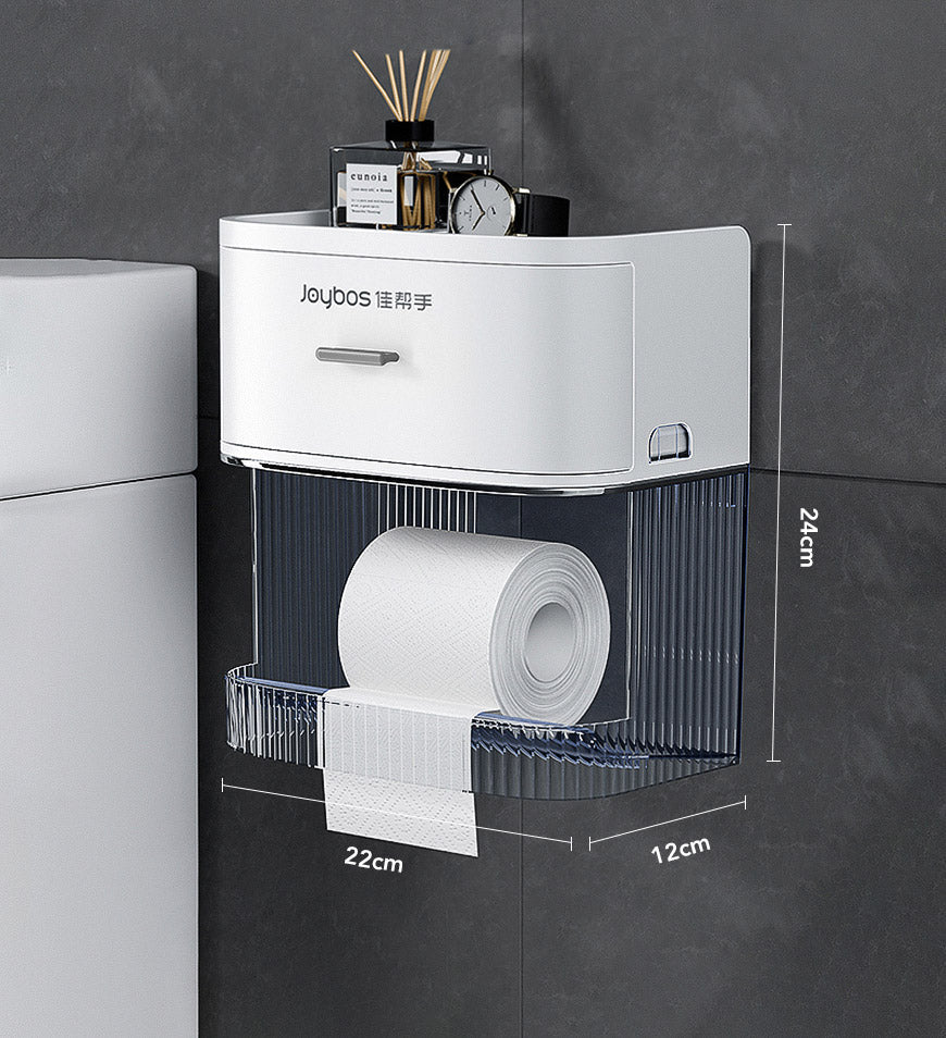 SmartStore - Luxury Toilet Paper Holder with Storage