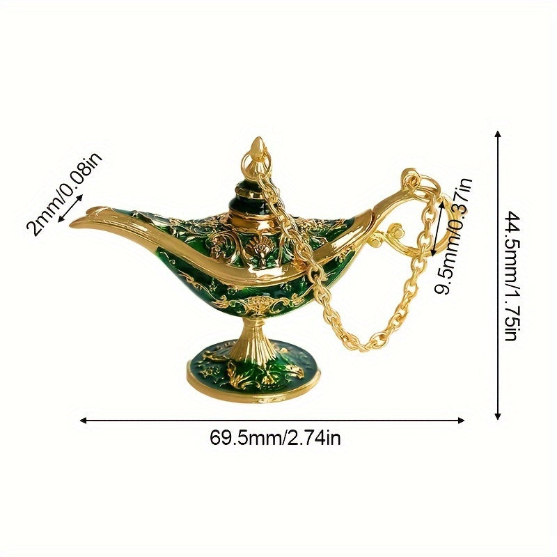Aladdin Wish Lamp – Vintage Metal Oil Lamp