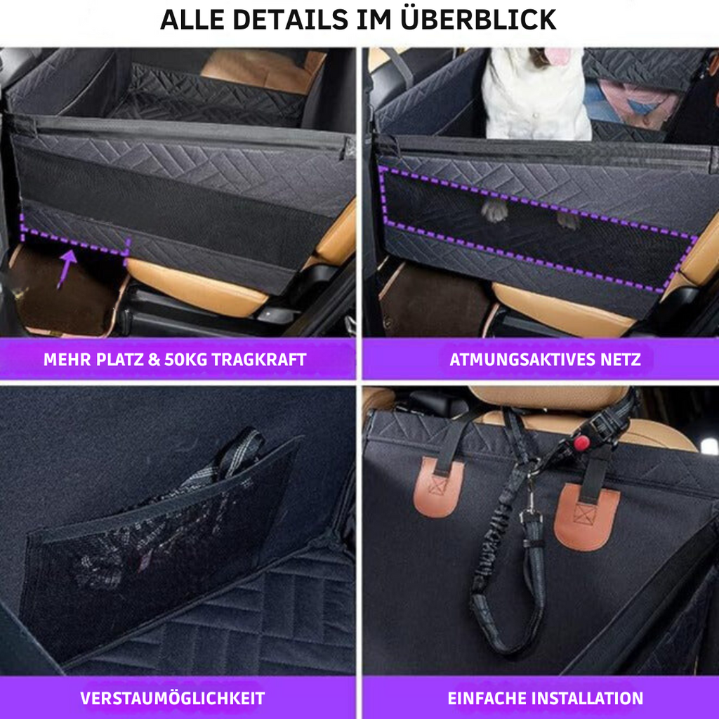 PupProtector Plus - Luxury Dog Car Protection