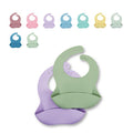 SiliconeBaby - Waterproof Baby Bib with Animal Print