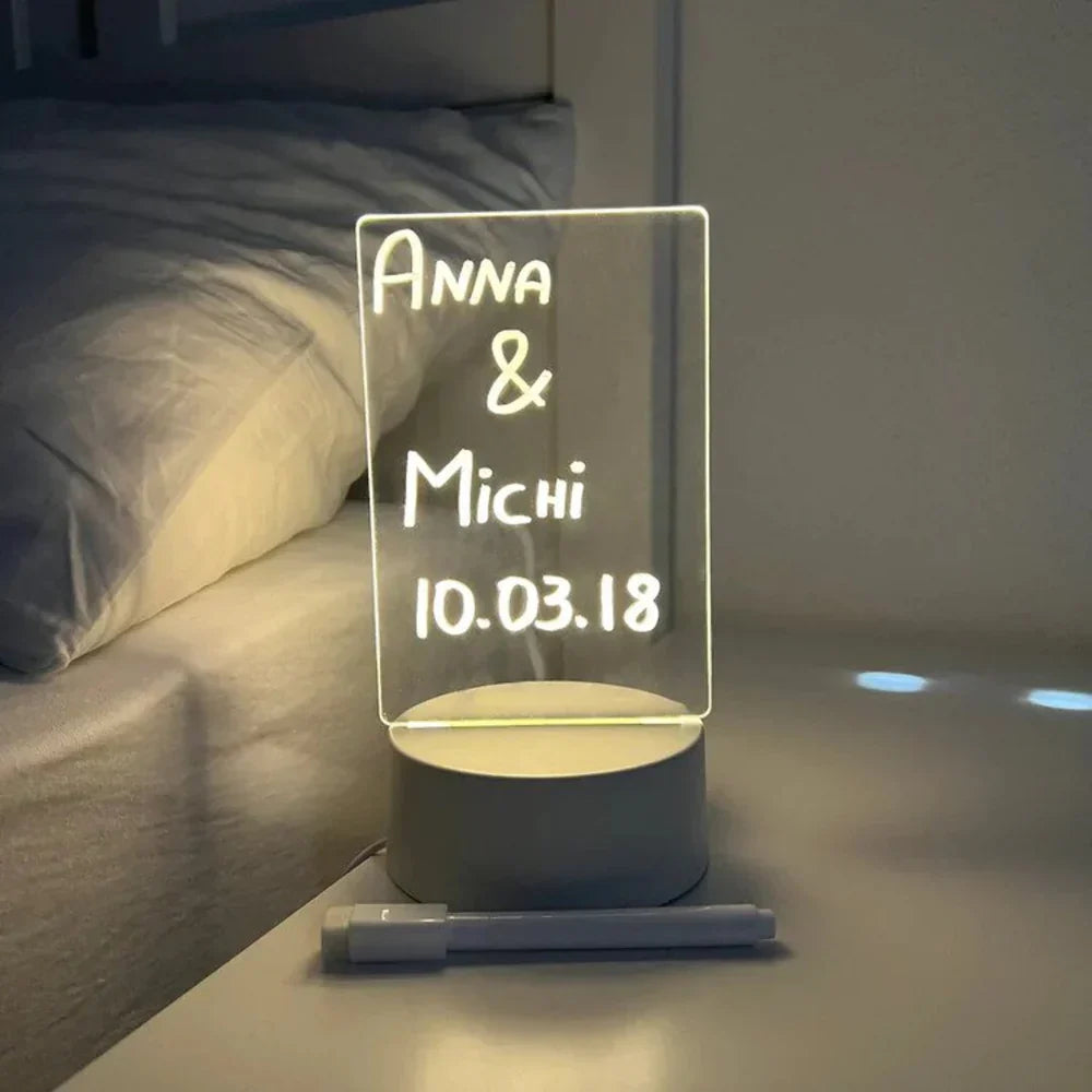 GlowPad – Magical Illuminated Notepad for Creatives