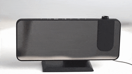 Astronatic - Innovative LED Projector Alarm Clock with USB