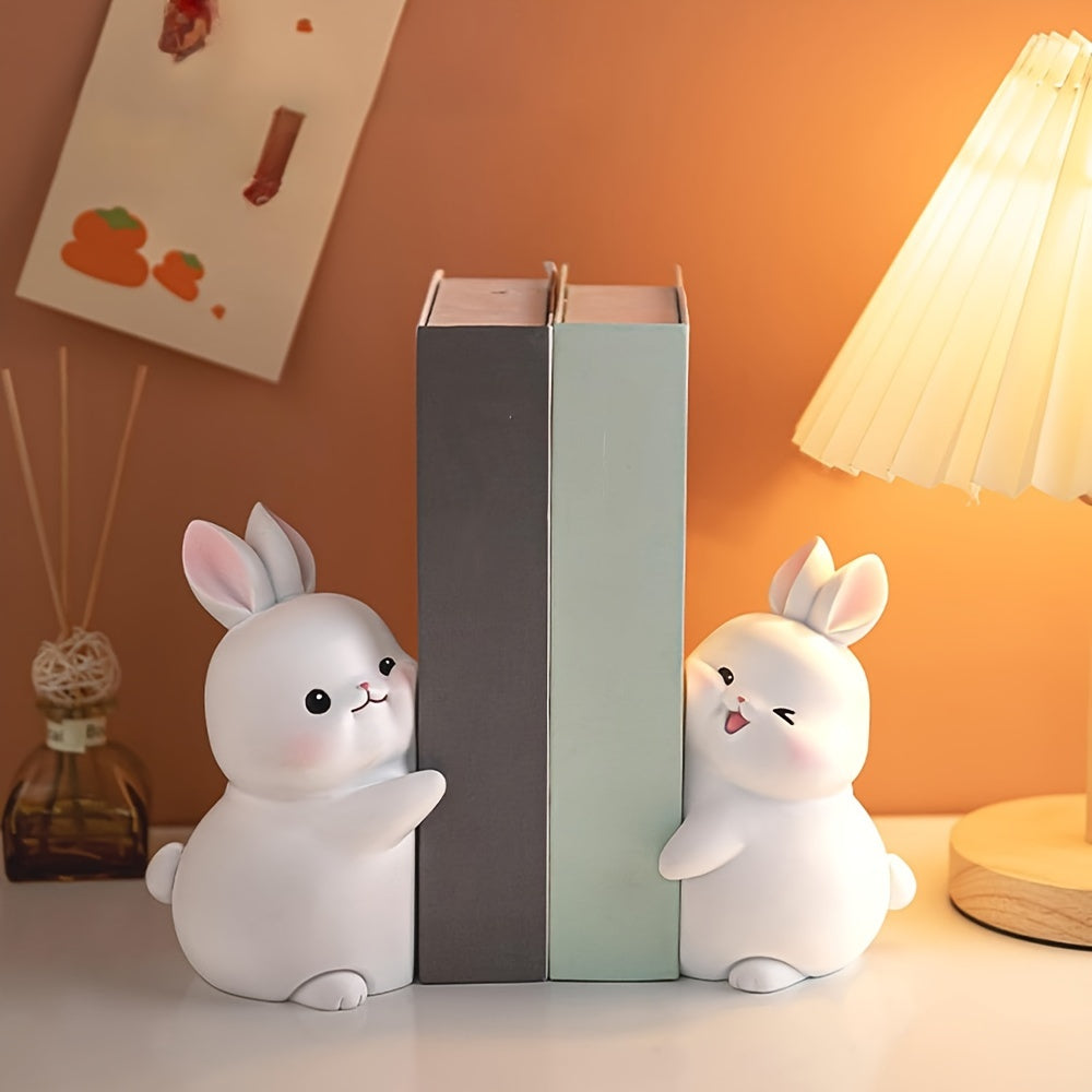 BunnyBookends – Playful Rabbit-Themed Bookends