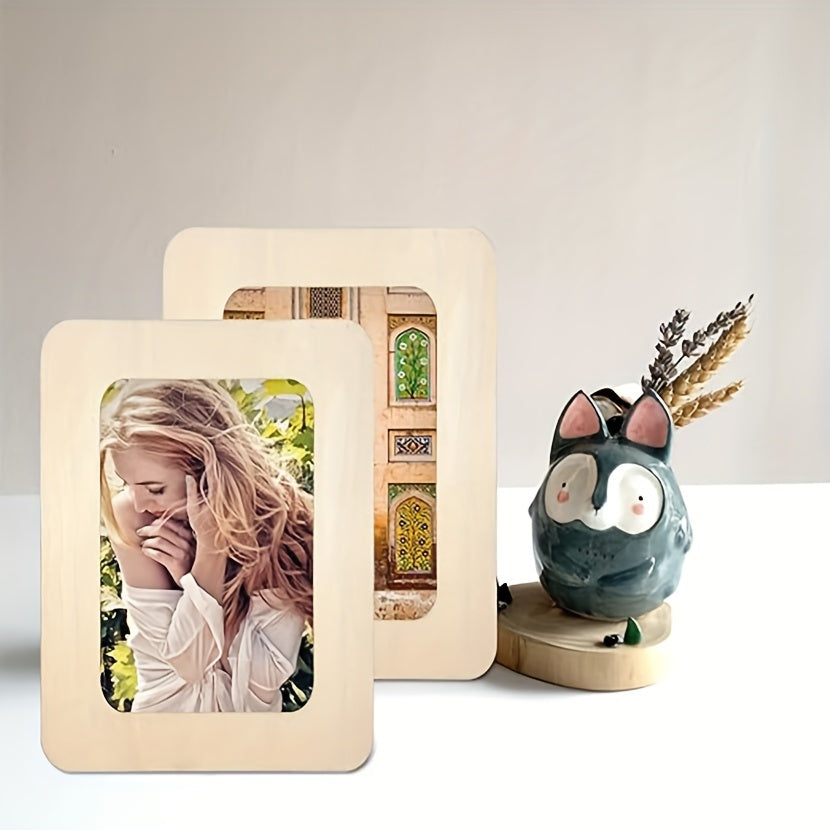 CreativeFrame – Set of 10 DIY Wooden Photo Frames
