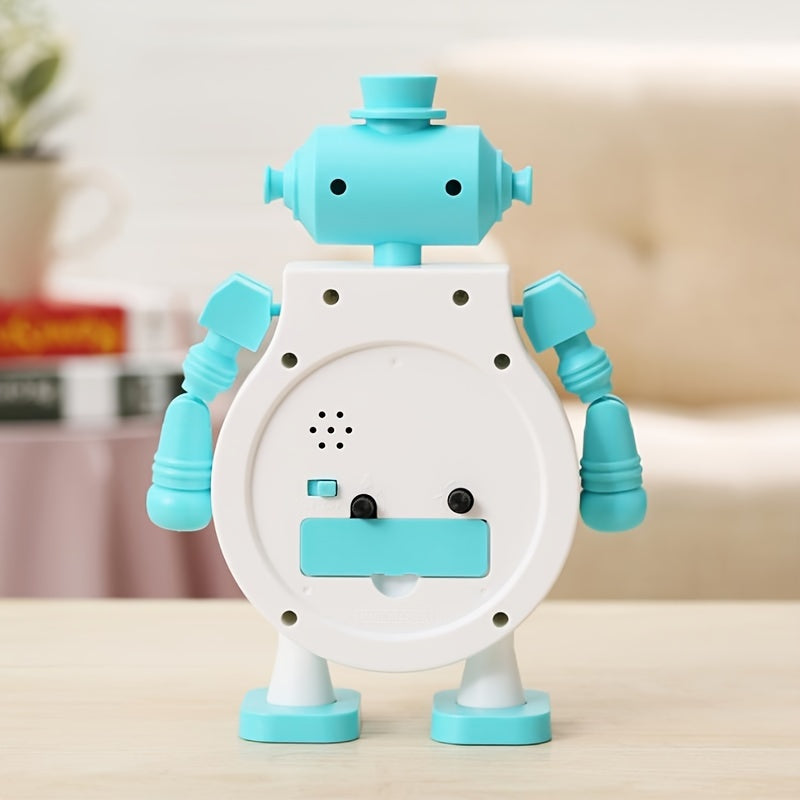 TimeBuddy Clock – Playful Robot Alarm Clock