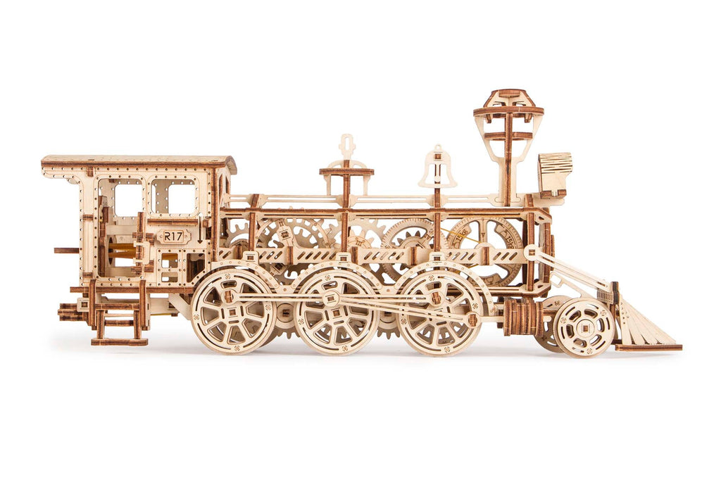 TrainCraft 3D Puzzle - Historical Locomotive with Wagon