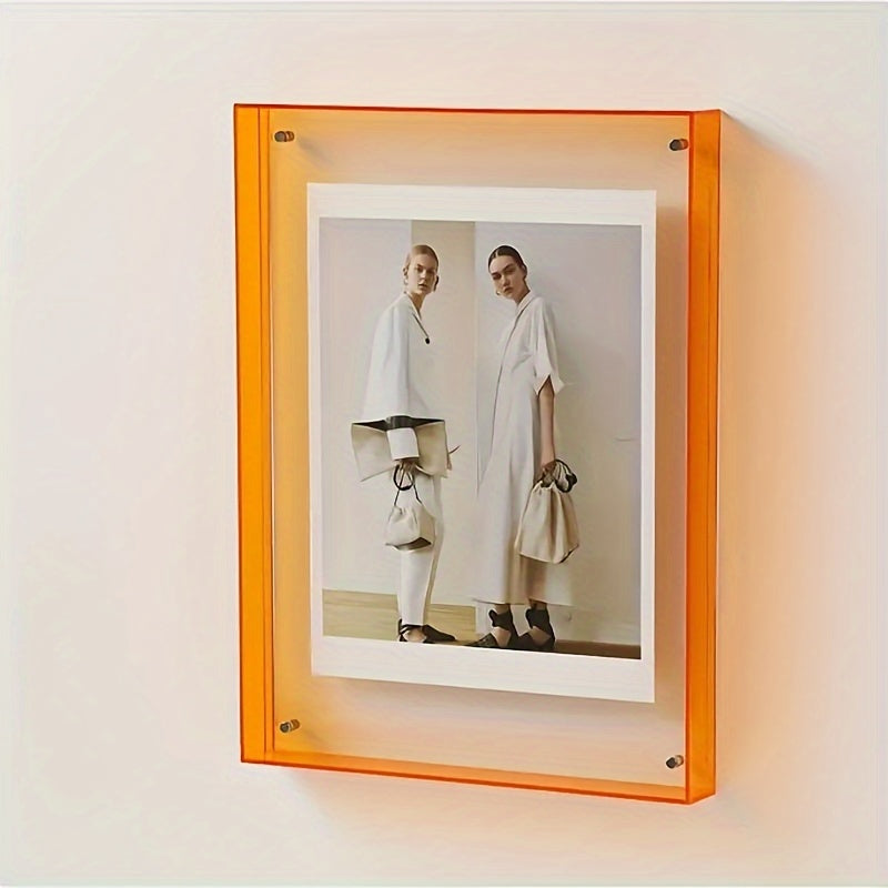 VividFrame – Colorful Transparent Photo Frame for Wall and Table