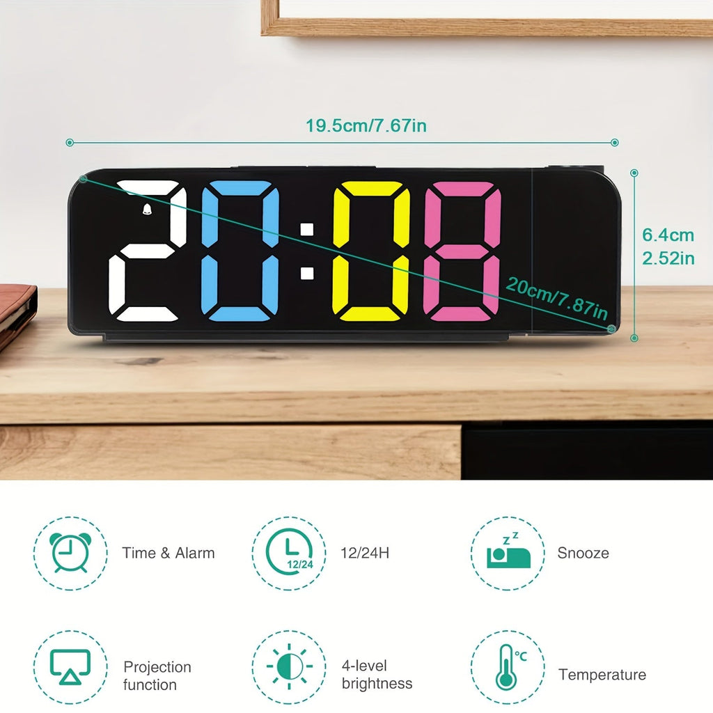 TimeView – Modern Digital Projection Alarm Clock