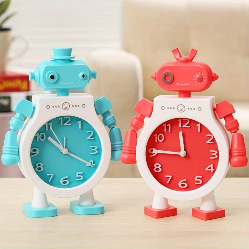 TimeBuddy Clock – Playful Robot Alarm Clock