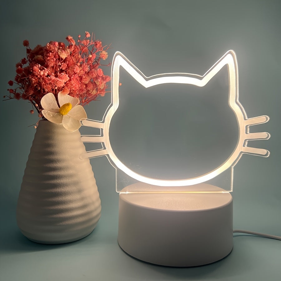 WriteLight Lamp - Creative LED Night Lamp with Writing Option