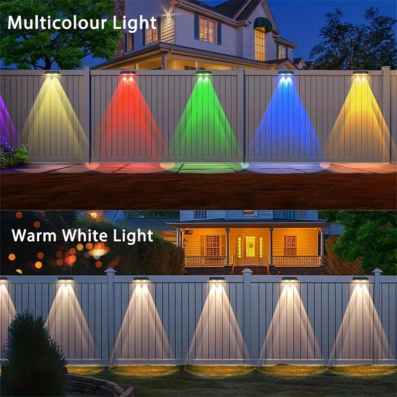 SolarShine Wall Lamp - Colorful Solar LED Outdoor Lighting