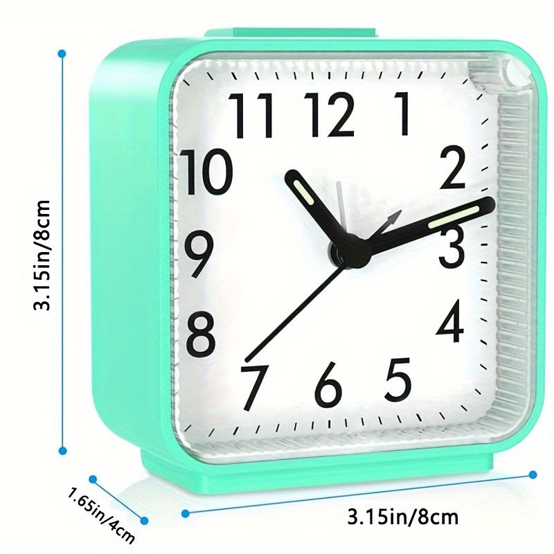 TimeEase - Stylish Alarm Clock with Luminous Hands