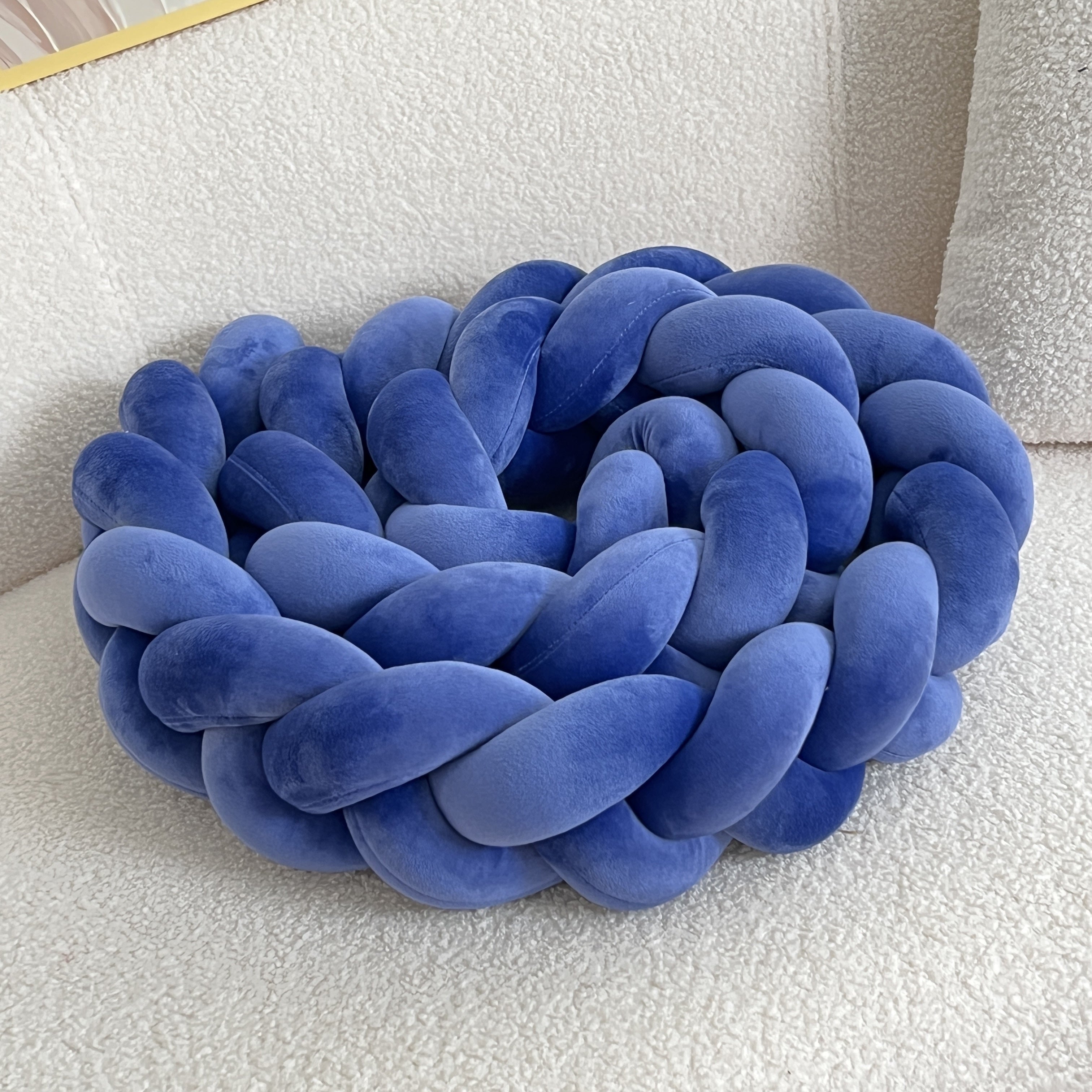 WaveCushion - Modern Washable Floor Cushion with Geometry