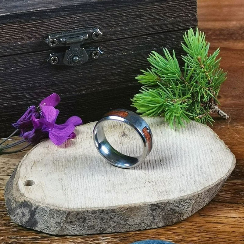 Elegant Stainless Steel Tree of Life Ring for Women - Elina