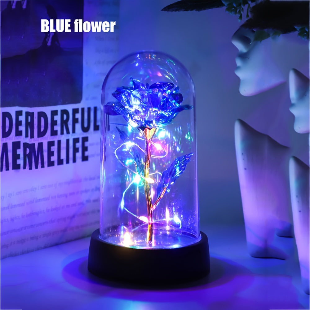 GoldenRose – Luxury Rose Lamp for Interior Decoration
