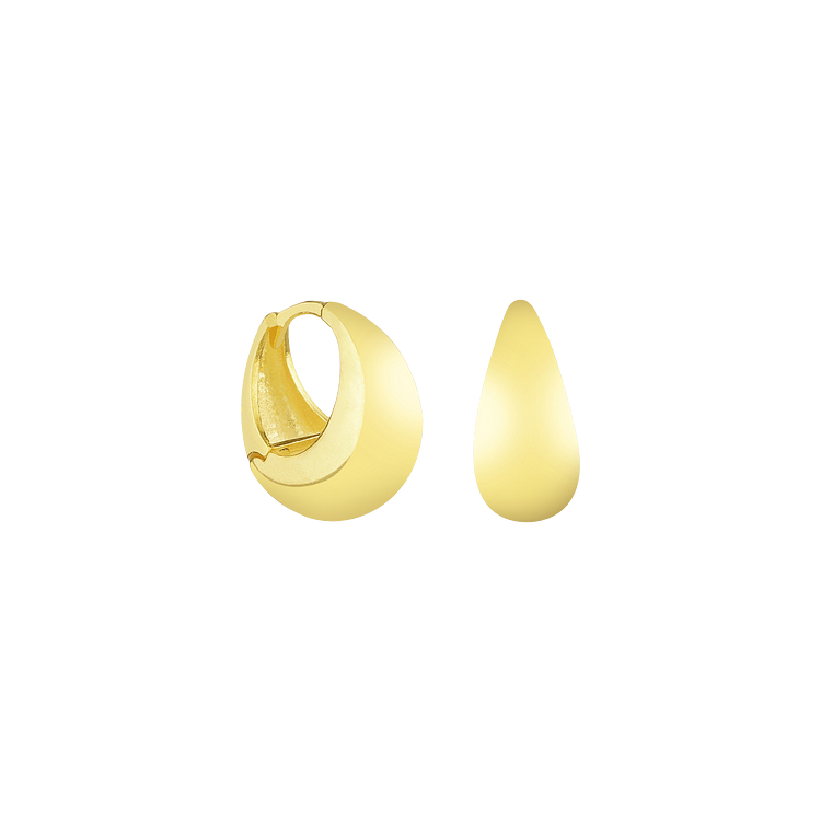 Elegant Golden Drop Earrings - Aveline Collection