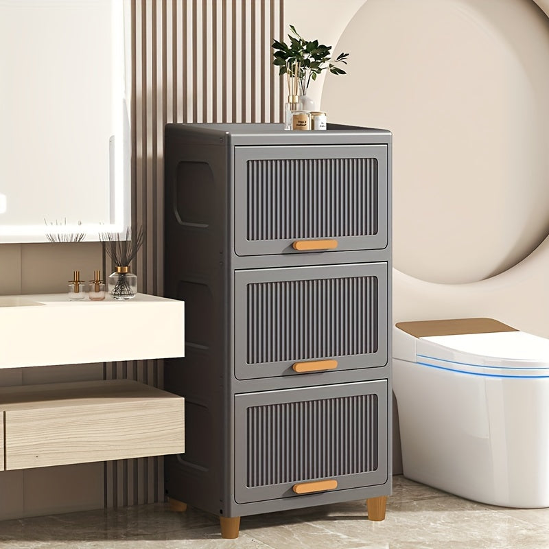 SleekStorage - Waterproof Flip-Top Home Storage Cabinet
