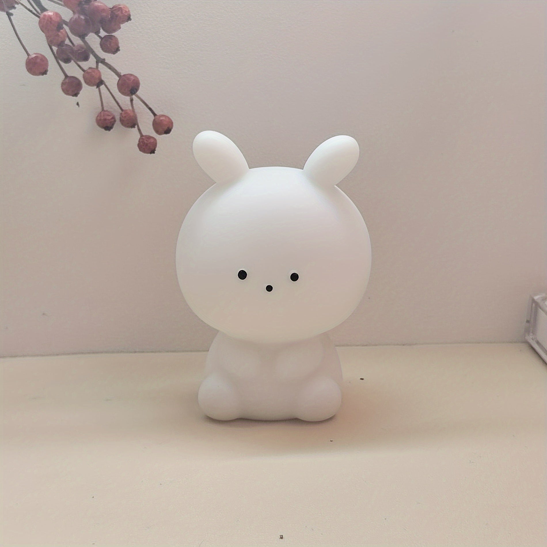 BunnyGlow – Large LED Table Lamp with Battery & Anime Style