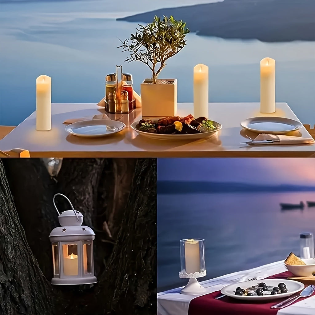 FlameFree - Waterproof LED Candle Set with Remote Control