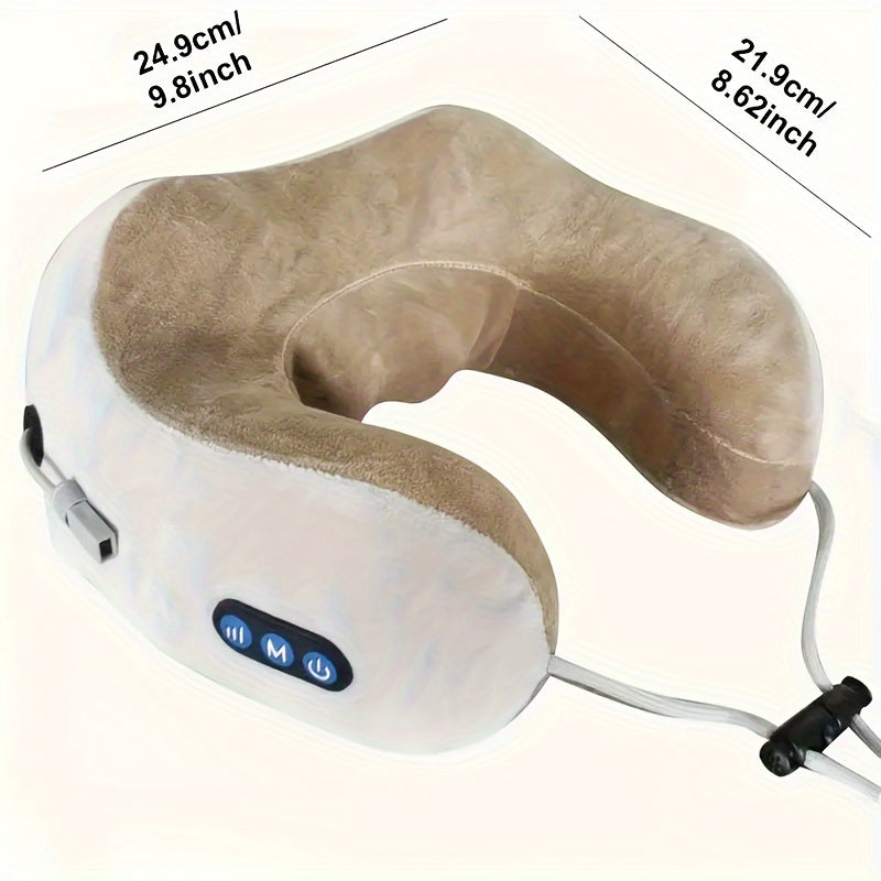 CushionCraft - Luxury U-shaped Neck Pillow for Optimal Comfort