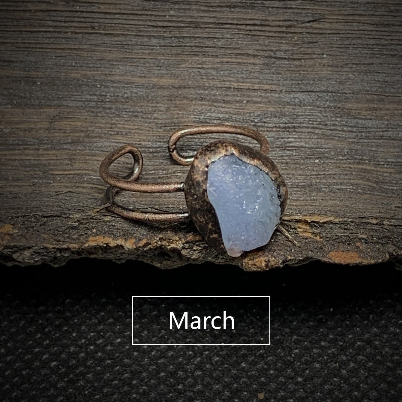 Elegant Natural Birthstones Ring - Selina