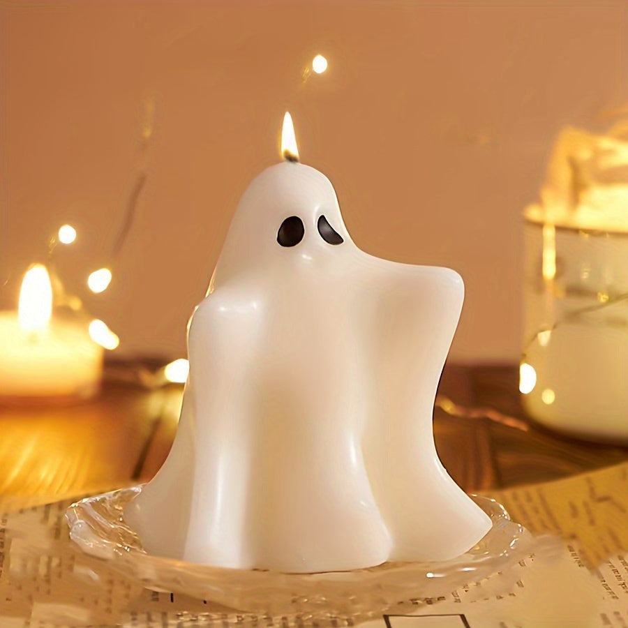 EnchantGlow - Handmade Halloween Freesia Scented Candle