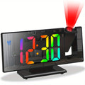 NieNie Alarm - Modern Mirror Projection Alarm Clock with Display