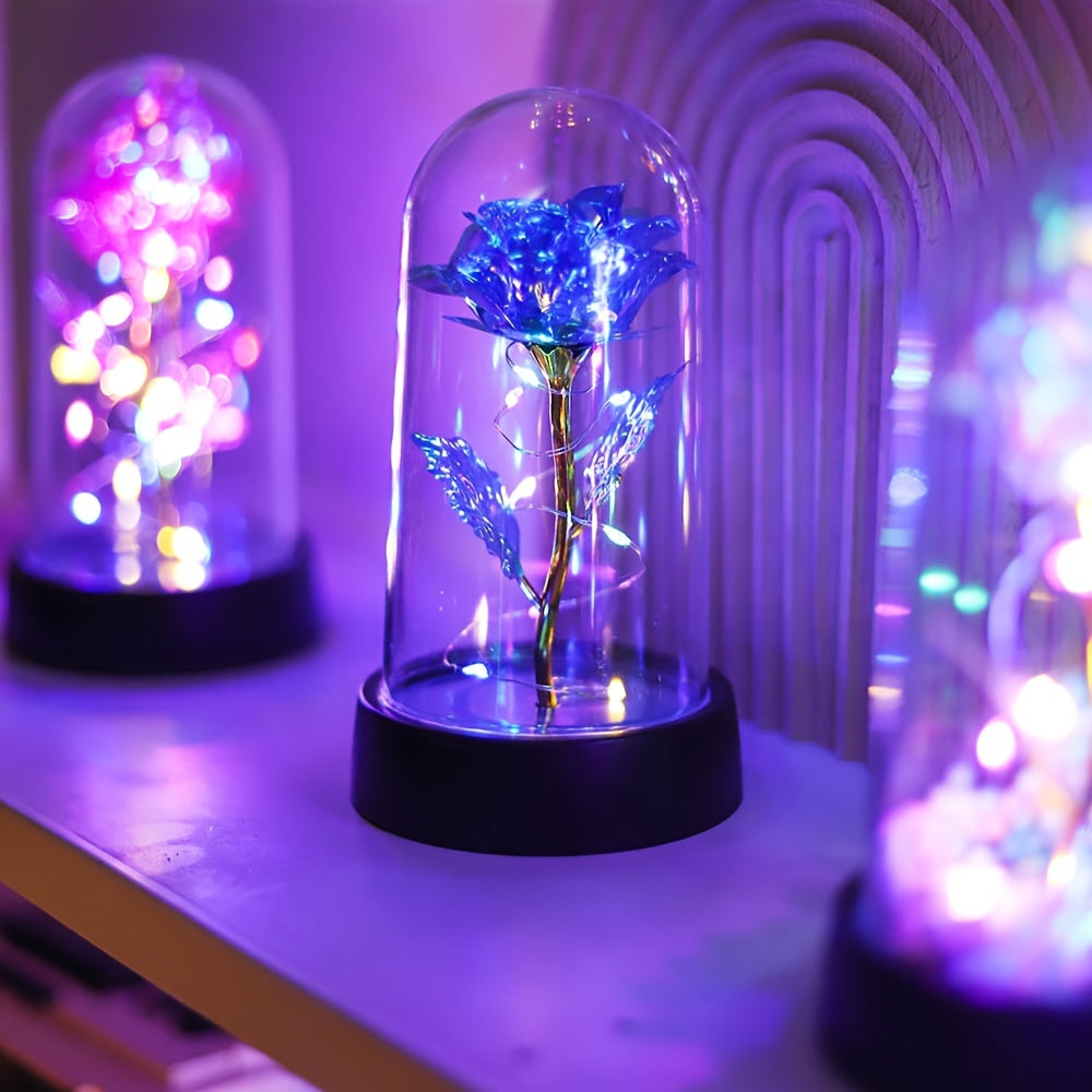 GoldenRose – Luxury Rose Lamp for Interior Decoration