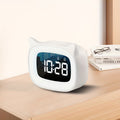 KittyGlow - Charming Cat Alarm Clock with Night Light