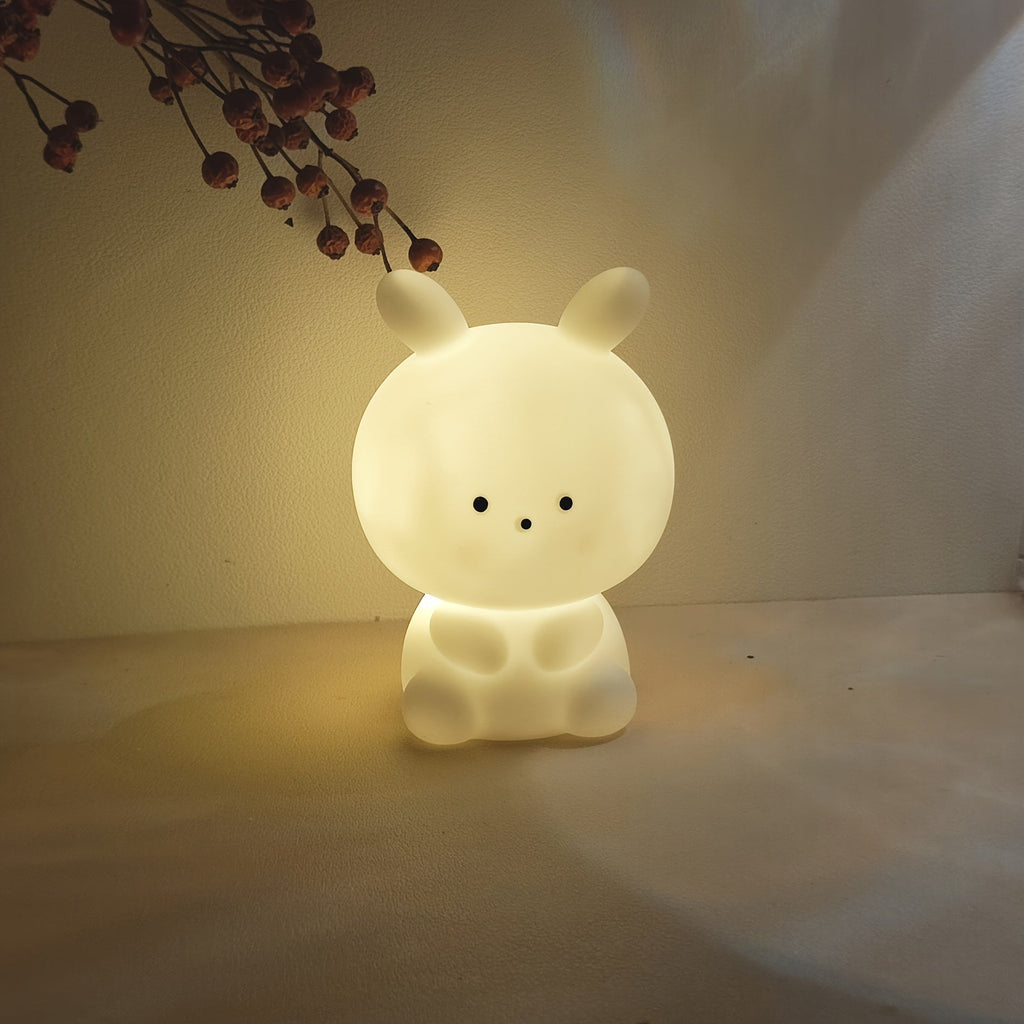 BunnyGlow – Large LED Table Lamp with Battery & Anime Style