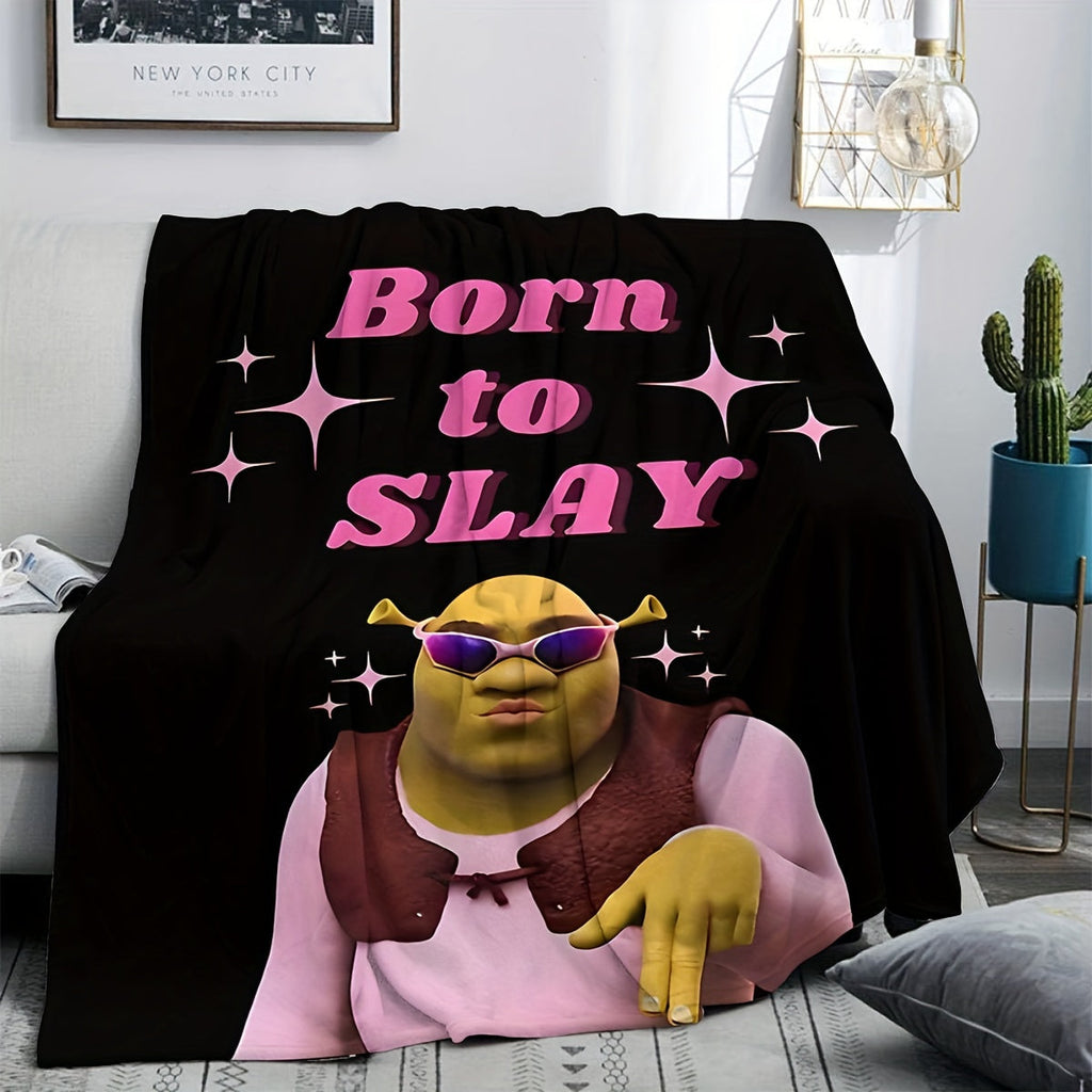 Born to Slay - Anime Flannel Blanket for Fans
