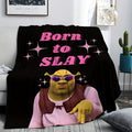 Born to Slay - Anime Flannel Blanket for Fans